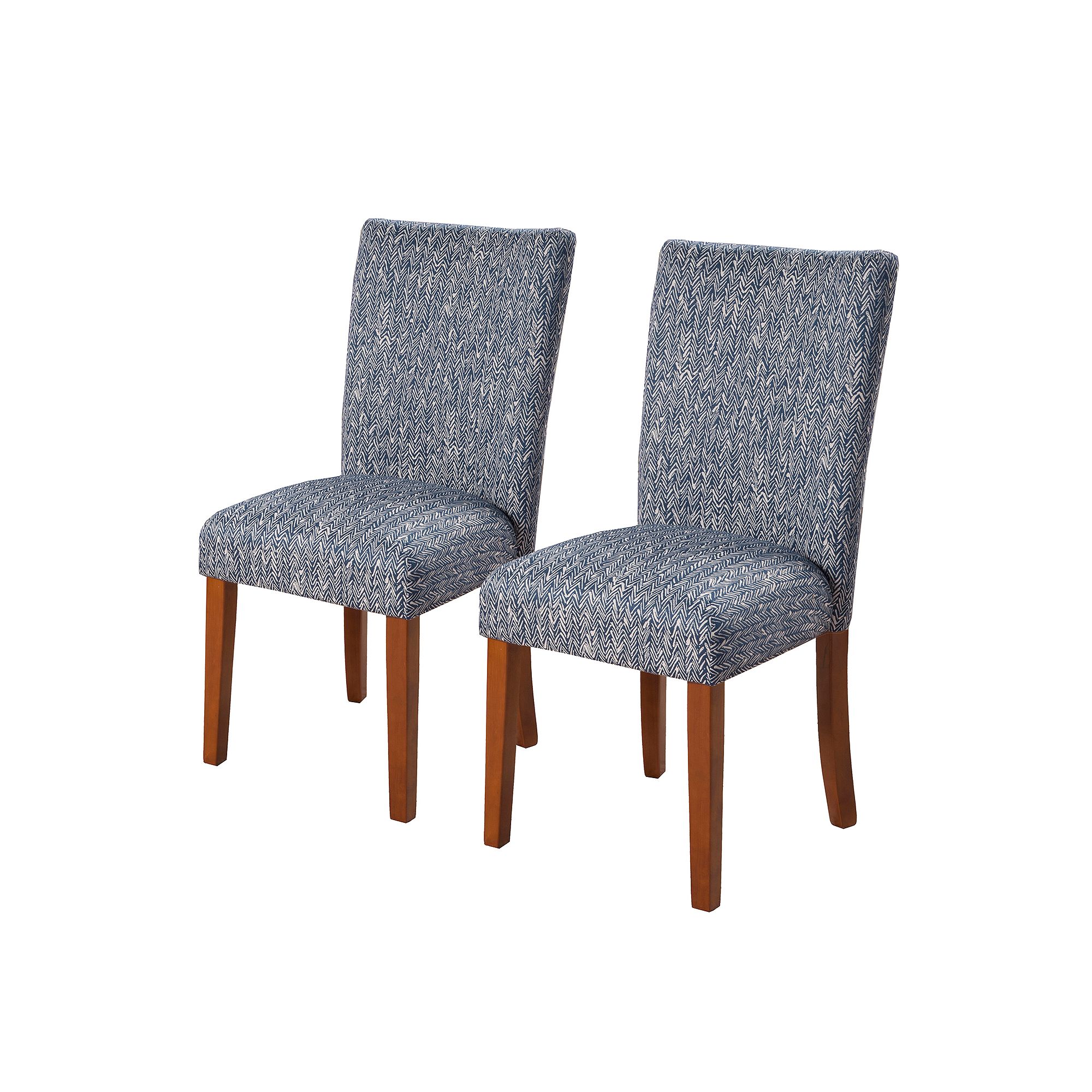 HomePop Parson Dining Chair 2-piece Set, Light Blue