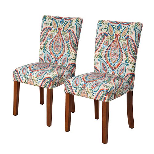 HomePop Parson Dining Chair 2piece Set