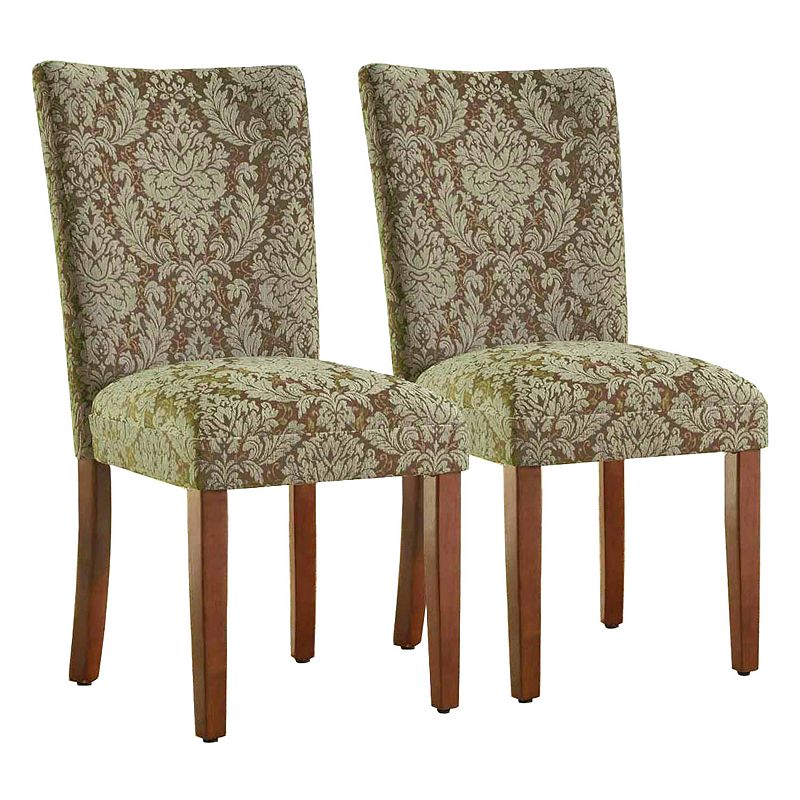 HomePop Parson Dining Chair 2-piece Set, Blue