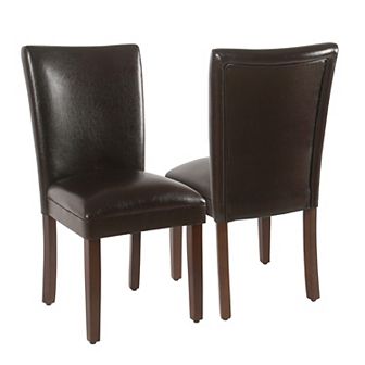 HomePop Parson Padded Dining Chair 2 pc Set