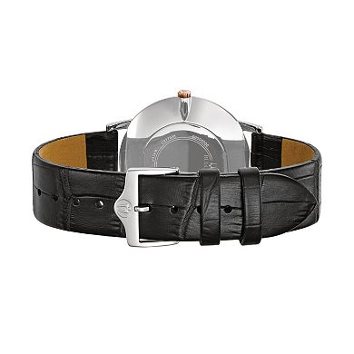 Bulova Men's Classic Ultra Slim Leather Watch - 98A167