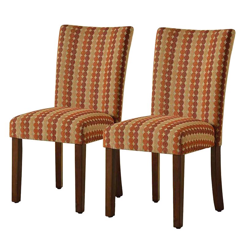 HomePop Parson Dining Chair 2-piece Set, Multicolor