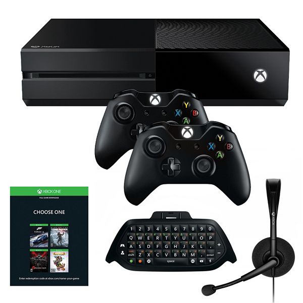 Xbox One 500gb Pick Your Game Bundle With Chatpad