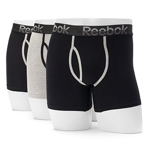 Men's Reebok 3-pack Stretch Boxer Briefs