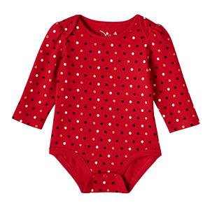 Baby Girl Jumping Beans® Glittery Print Bodysuit