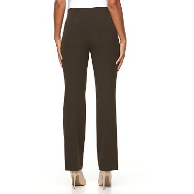 Women s Croft Barrow Hollywood Straight Leg Dress Pants