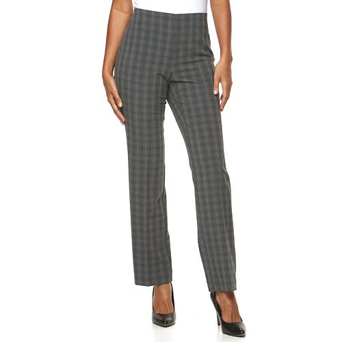 Women's Croft & Barrow® Hollywood Straight-Leg Dress Pants