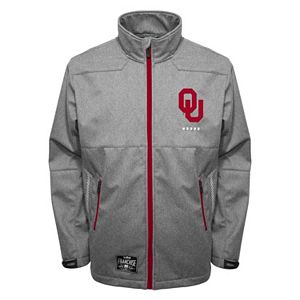 Men's Franchise Club Oklahoma Sooners Tech Fleece Softshell Jacket