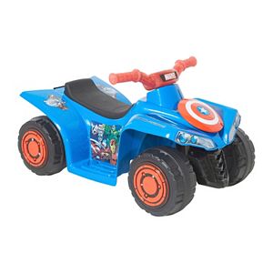 Marvel Avengers 6V Light-up Little Quad Ride-On