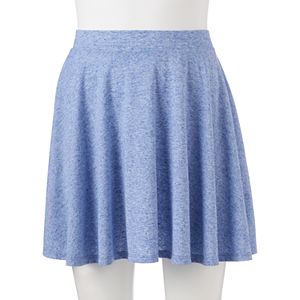 Juniors' SO® Textured Skater Skirt