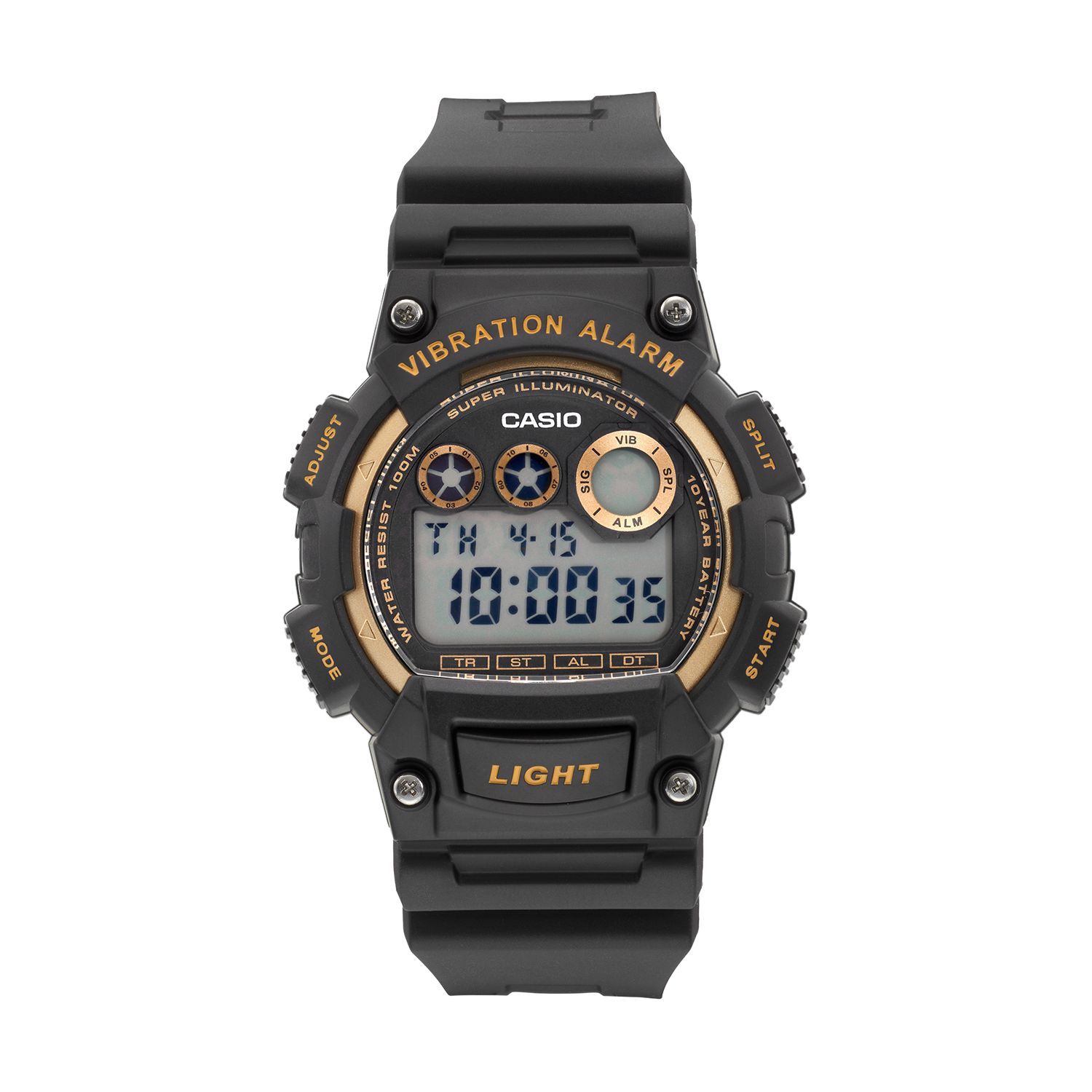 casio alarm chronograph watch
