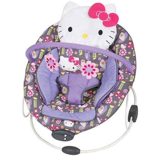 Hello Kitty Floral Bouncer by Baby Trend Hello Kitty Floral Bouncer by Baby Trend