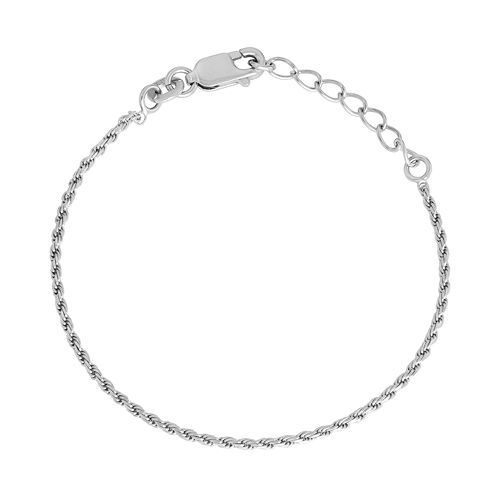 Junior Jewels Kids' Sterling Silver Rope Chain Bracelet