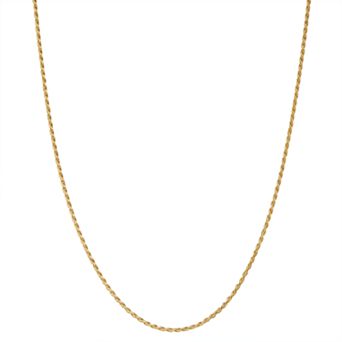 Junior Jewels Kids' Sterling Silver Rope Chain Necklace