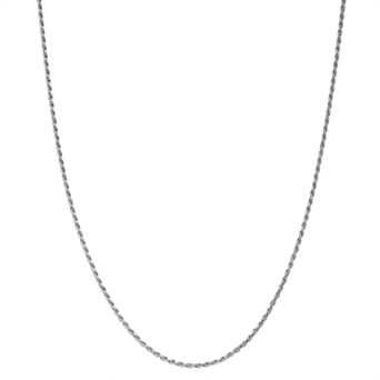 Junior Jewels Kids' Sterling Silver Rope Chain Necklace