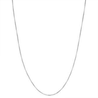 Junior Jewels Kids' Sterling Silver Box Chain Necklace