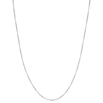 Junior Jewels Kids' Sterling Silver Box Chain Necklace