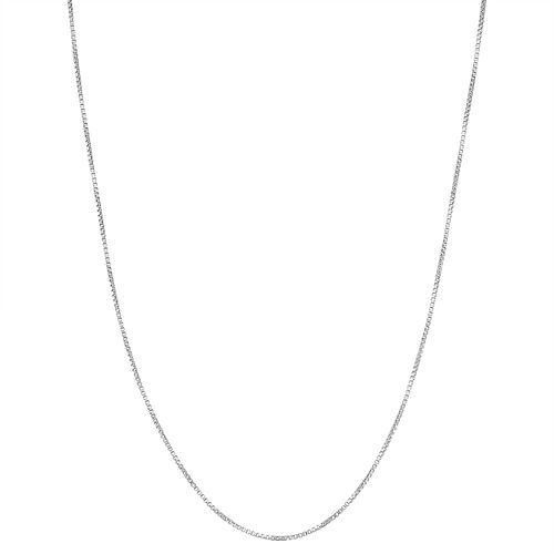 Junior Jewels Kids' Sterling Silver Box Chain Necklace