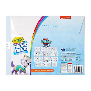 Paw Patrol Mess Free Color Wonder Markers & Paper Set by Crayola