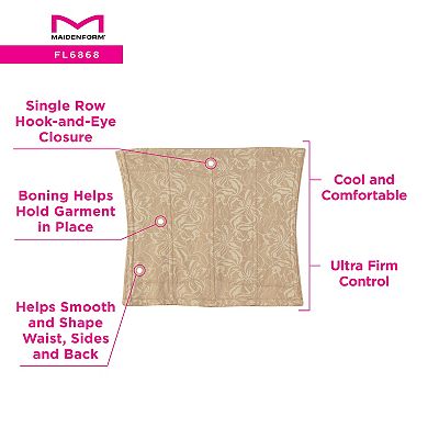 Maidenform Firm Control Shapewear Waist Cincher 6868