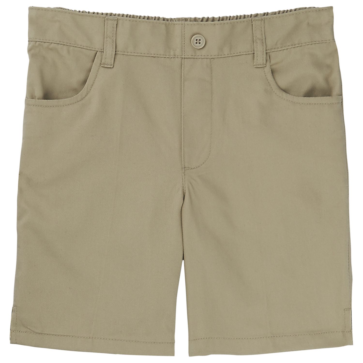 plus size pull on shorts