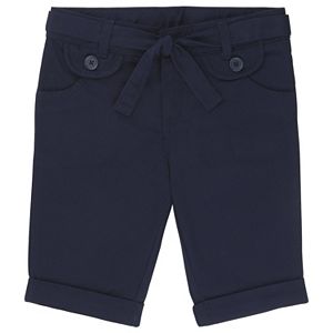 Girls 4-20 French Toast School Uniform Sash Belt Bermuda Shorts