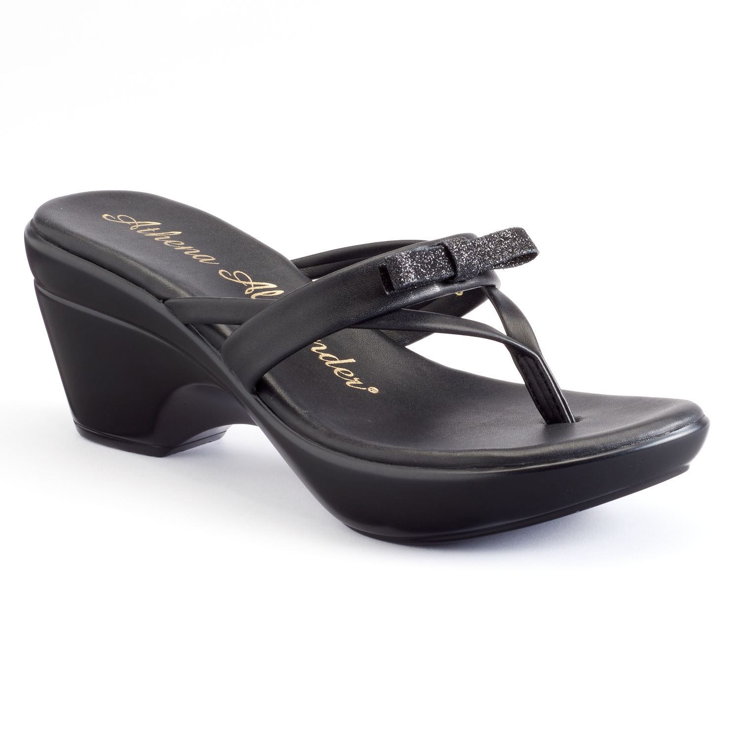 athena alexander wedge sandals