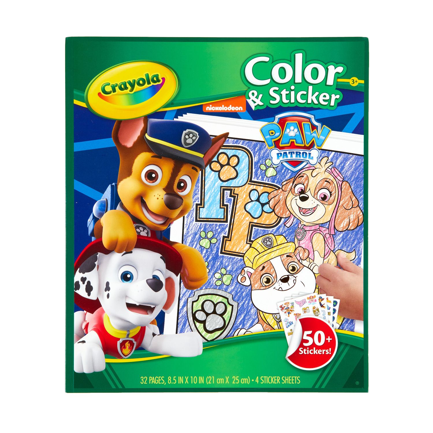paw patrol coloring set
