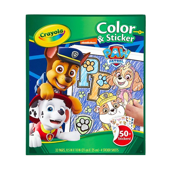 Crayola Paw Patrol Coloring Activity Pad