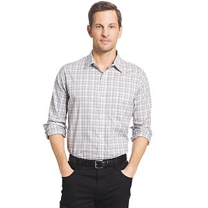 Men's Van Heusen Traveler Classic-Fit Stretch No-Iron Button-Down Shirt