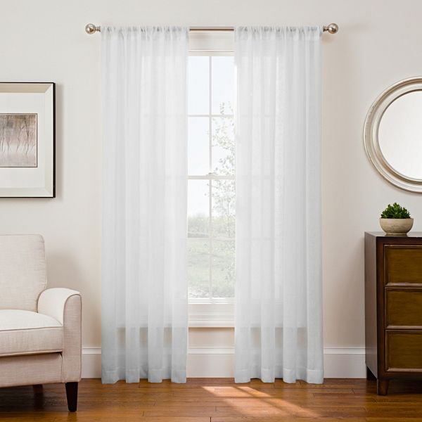 Sharper Image 1-Panel Sonoma Window Curtain