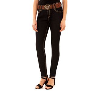 Juniors' Wallflower Ellie Luscious Curvy Skinny Jeans