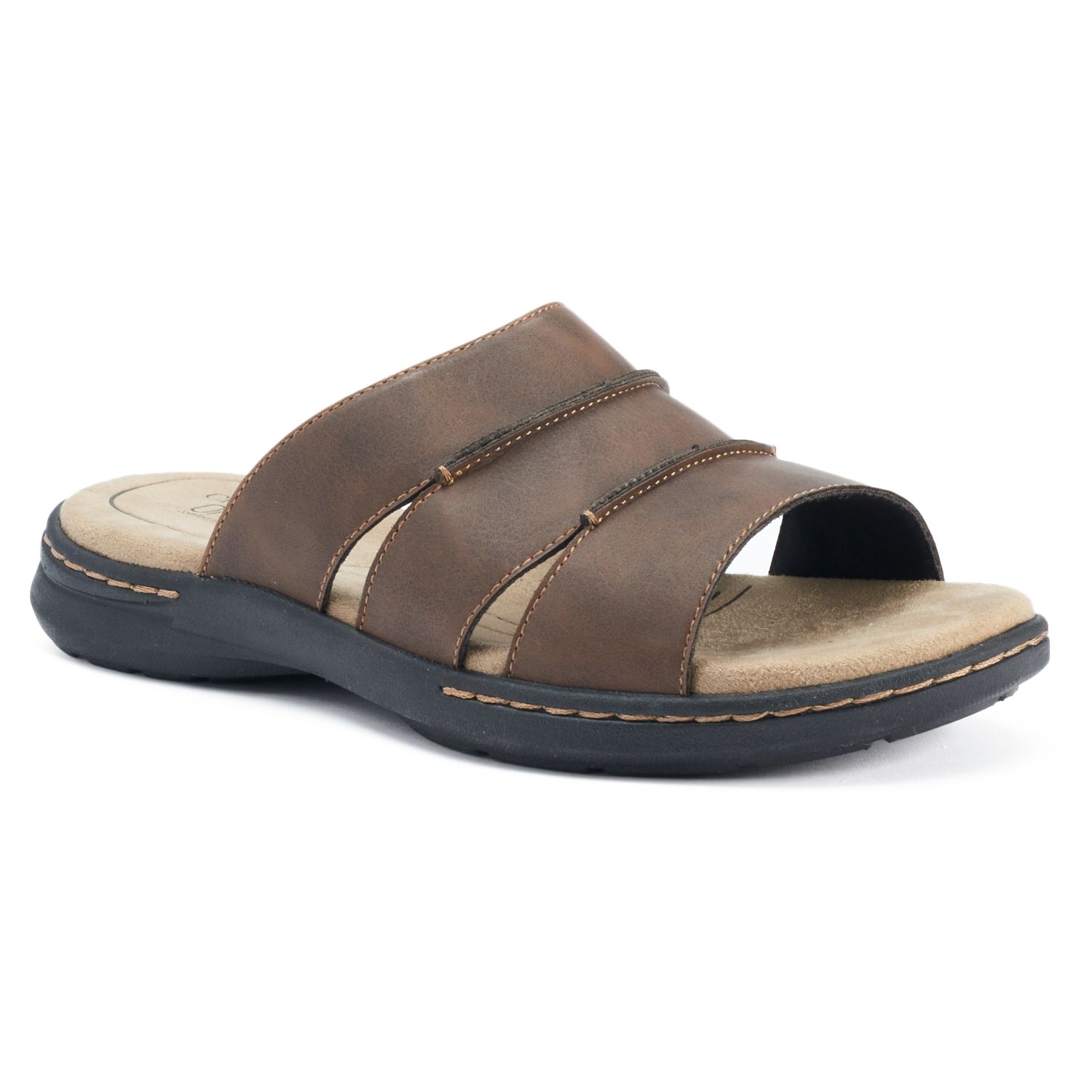 croft and barrow ortholite mens flip flops