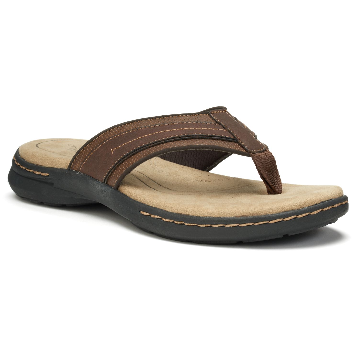 kohl's croft and barrow ortholite sandals