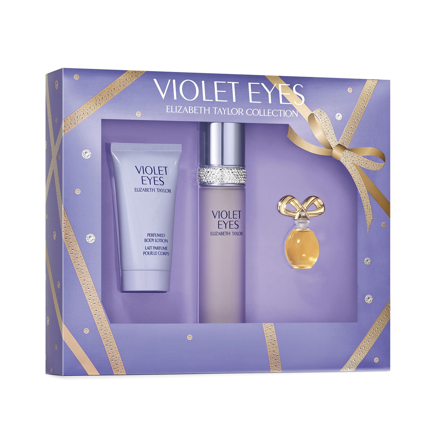 elizabeth taylor violet eyes gift set