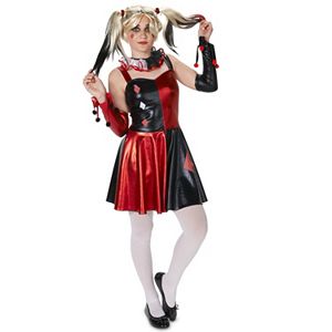 Tween Evil Harlequin Costume