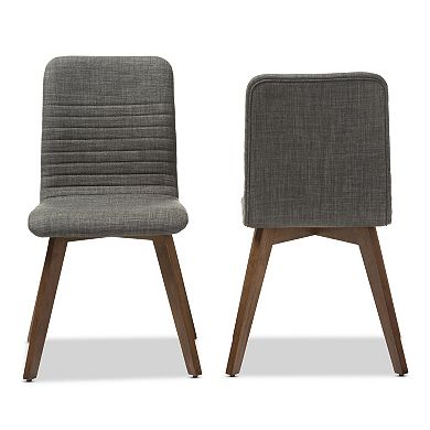 Baxton Studio Sugar Dining Chair 2-piece Set