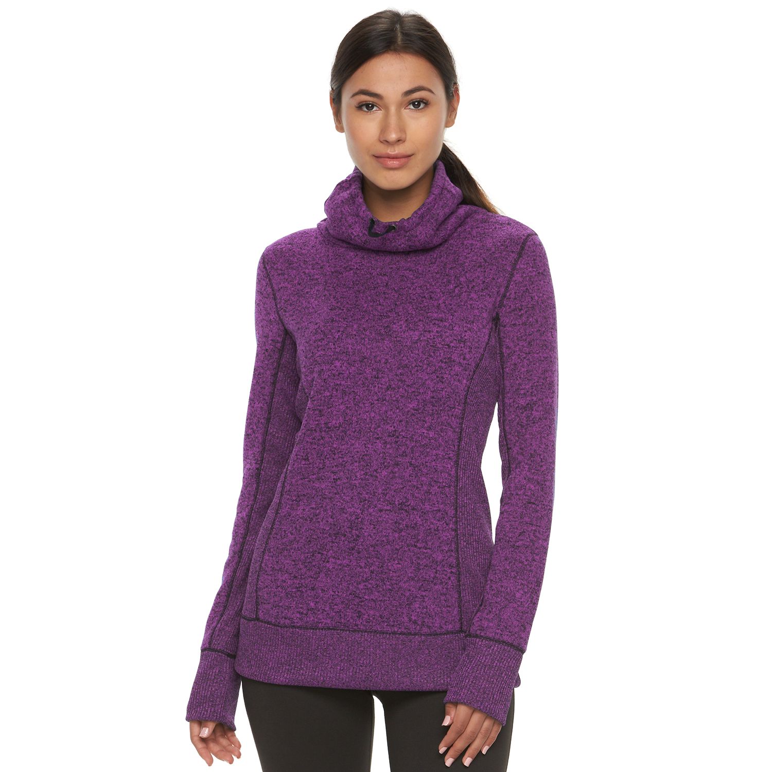 tek gear cowl neck sweatshirt