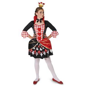 Tween Evil Queen of Hearts Costume