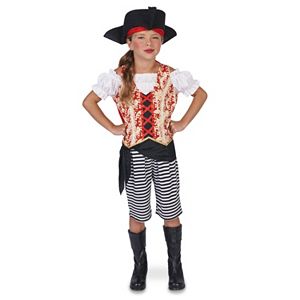 Kids Sea Pirate Girl Costume