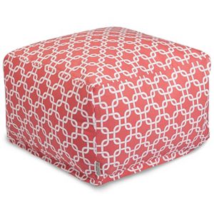 Majestic Home Goods Links Indoor \/ Outdoor Pouf Ottoman