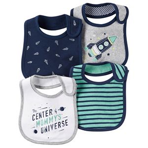 Baby Boy Carter's 4-pk. Space-Themed Bibs