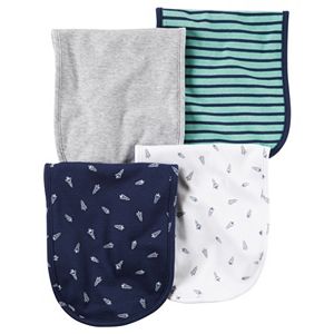 Baby Boy Carter's 4-pk. Space Burp Cloths