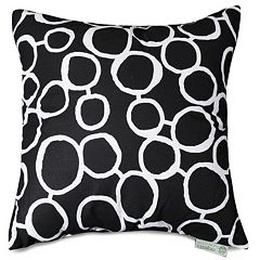 Black Circle Dots Throw Pillows Decorative Pillows Chair