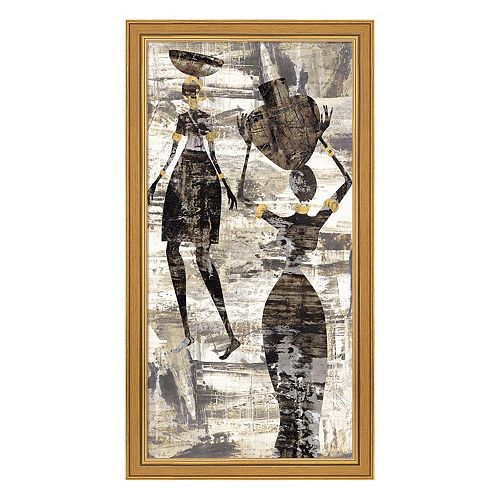 Metaverse Art Africa I Framed Canvas Wall Art