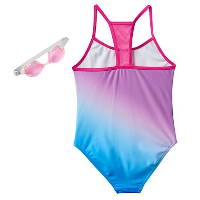 Girls 4-6x Shimmer & Shine One-Piece Swimsuit