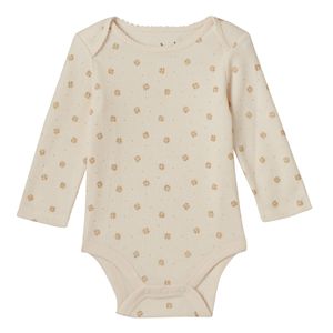 Baby Girl Jumping Beans® Glitter Thermal Bodysuit