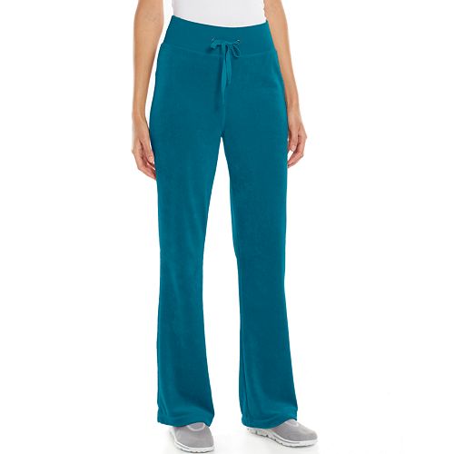 Womens Tek Gear® Fit And Flare Velour Lounge Pants 7211