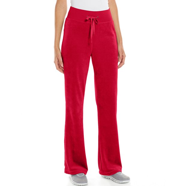 Women's Tek Gear® Fit & Flare Velour Lounge Pants