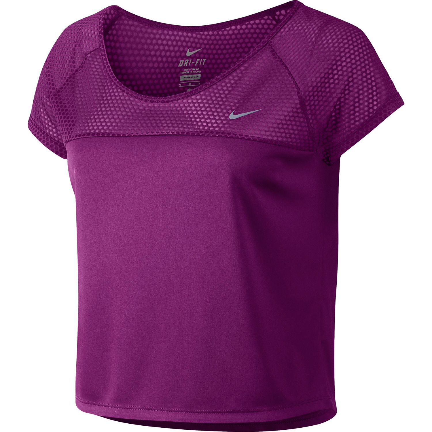 nike running dri fit shirt womens